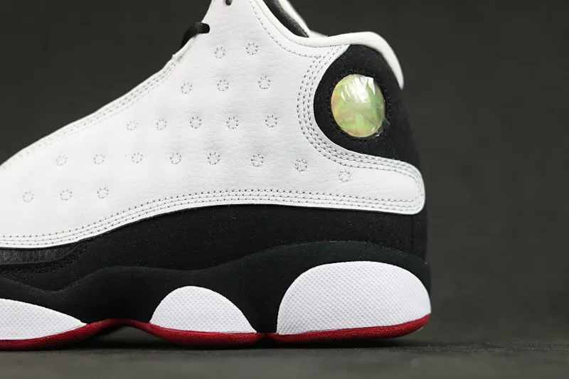 All categories Air Jordan Jordan series basketball shoes Air Jordan 13 first layer genuine original factory grade Air Jordan 13 Retro He Got Game AJ13 Panda Joe 13 real carbon real cat eye 884129-104